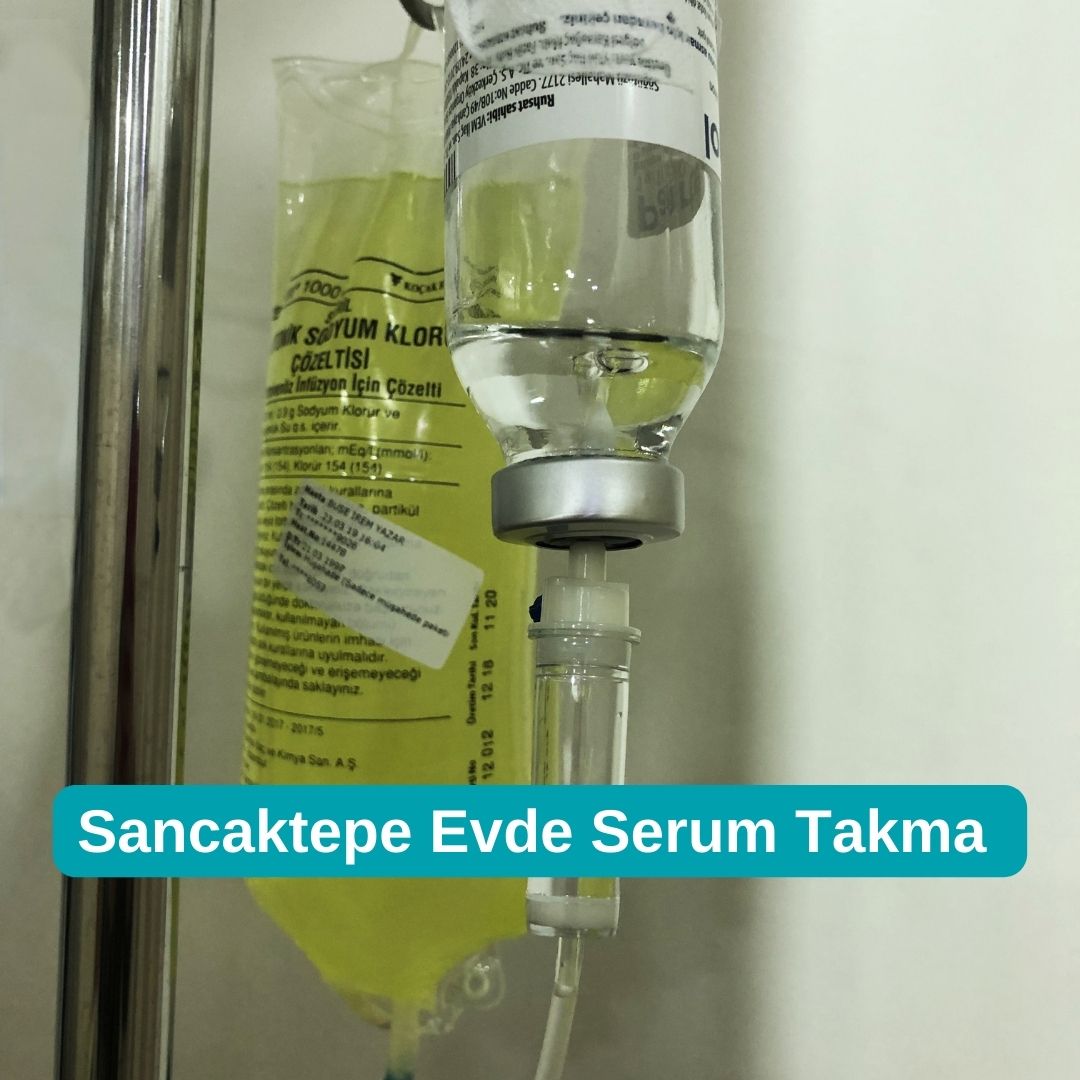 Sancaktepe Evde Serum Takma 